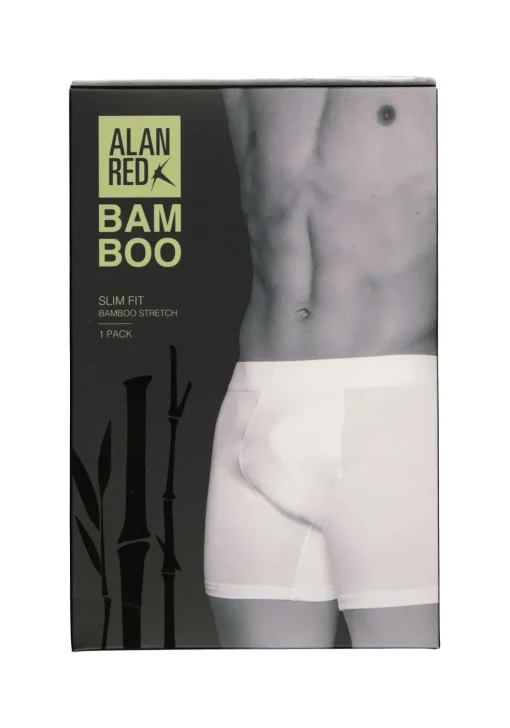 ALAN RED boxershort Bomber bamboo (1-pack), zwart