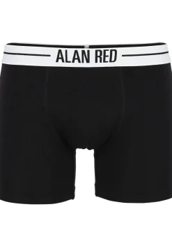 ALAN RED boxershorts (2-pack), zwart / blauw