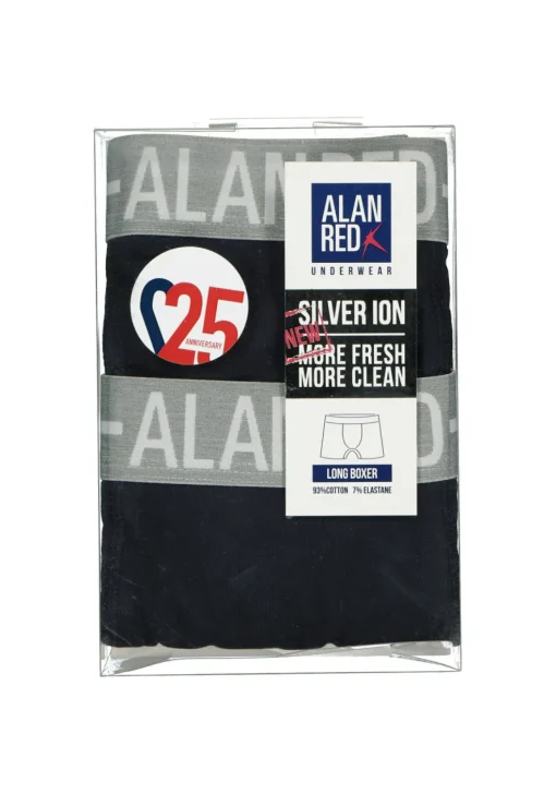 ALAN RED boxershorts (2-pack), navy blauw