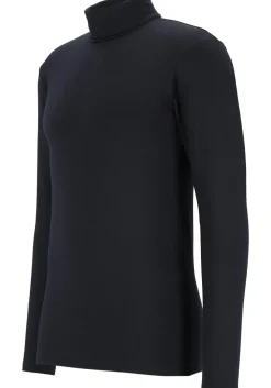 ALAN RED Master T-shirt (1-pack), heren T-shirt met lange mouwen en col, blauw