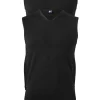 ALAN RED singlets Minto (2-pack), V-hals, zwart