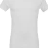 ALAN RED T-shirt Bilbao bamboo (1-pack), O-hals stretch, wit