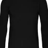 ALAN RED T-shirt Olbia (1-pack), O-hals lange mouw stretch, zwart