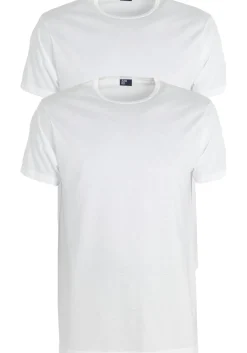 ALAN RED T-shirts Derby extra lang (2-pack), O-hals, wit