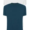 ALAN RED T-shirts Derby (2-pack), O-hals, wit en denim blauw
