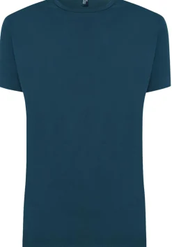 ALAN RED T-shirts Derby (2-pack), O-hals, wit en denim blauw