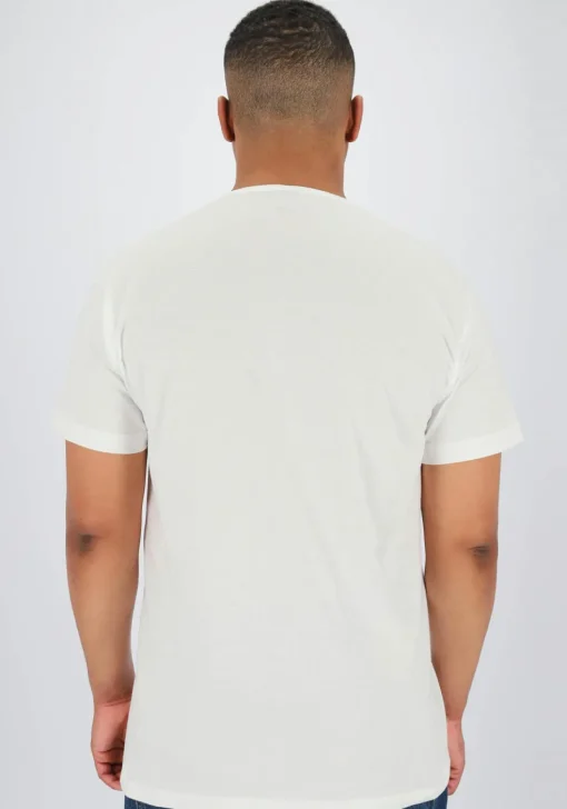 ALAN RED T-shirts Derby (2-pack), O-hals, wit en grijs melange