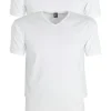 ALAN RED T-shirts Oklahoma (2-pack), V-hals stretch, wit