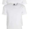 ALAN RED T-shirts Ottawa (2-pack), O-hals stretch, wit