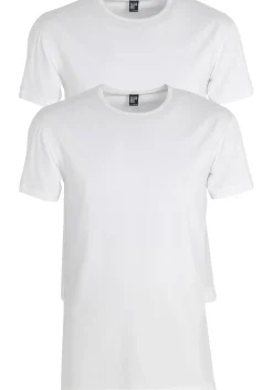 ALAN RED T-shirts Ottawa (2-pack), O-hals stretch, wit