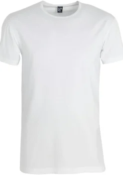 ALAN RED T-shirts Ottawa (2-pack), O-hals stretch, wit