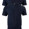ALAN RED T-shirts Virginia (2-pack), O-hals, donker blauw