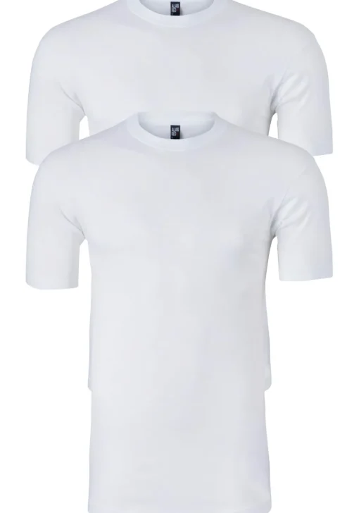 ALAN RED T-shirts Virginia (2-pack), O-hals, wit