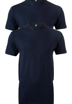ALAN RED T-shirts Virginia (2-pack), O-hals, donker blauw