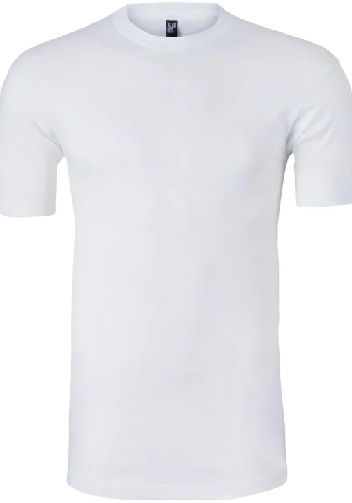 ALAN RED T-shirts Virginia (2-pack), O-hals, wit
