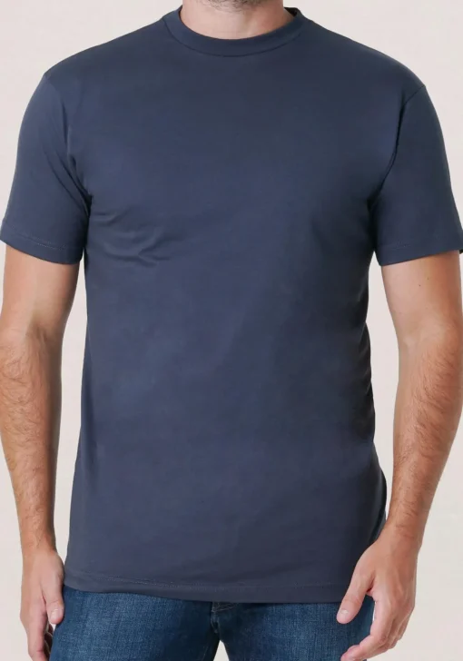 ALAN RED T-shirts Virginia (2-pack), O-hals, wit en antraciet grijs