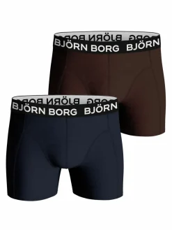 Bjorn Borg Bamboo Cotton Blend boxers, heren boxers normale lengte (2-pack), multicolor
