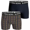 Bjorn Borg Bamboo Cotton Blend boxers, heren boxers normale lengte (2-pack), multicolor