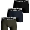 Bjorn Borg Bamboo Cotton Blend boxers, heren boxers normale lengte (3-pack), multicolor