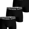 Bjorn Borg Bamboo Cotton Blend boxers, heren boxers normale lengte (3-pack), multicolor