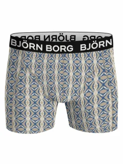 Bjorn Borg Bamboo Cotton Blend boxers, heren boxers normale lengte (2-pack), multicolor