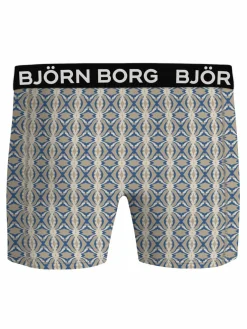 Bjorn Borg Bamboo Cotton Blend boxers, heren boxers normale lengte (2-pack), multicolor