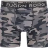 Bjorn Borg Boxers Performance microfiber, zwart camo print