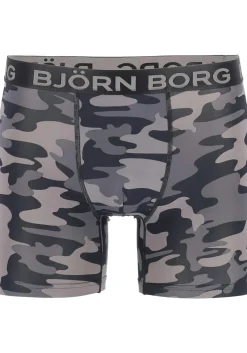 Bjorn Borg Boxers Performance microfiber, zwart camo print