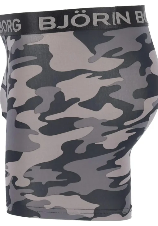 Bjorn Borg Boxers Performance microfiber, zwart camo print
