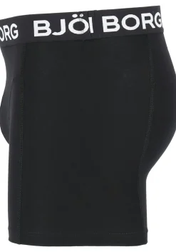 Bjorn Borg boxershorts Core (2-pack), heren boxers normale lengte, zwart en donkerblauw