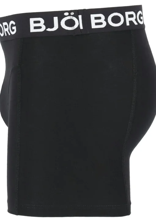 Bjorn Borg boxershorts Core (2-pack), heren boxers normale lengte, zwart en donkerblauw