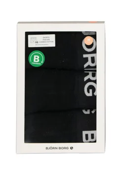 Bjorn Borg boxershorts Core (3-pack), heren boxers normale lengte, zwart