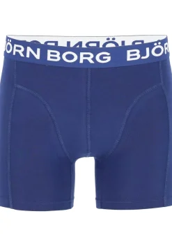 Bjorn Borg boxershorts Core (2-pack), heren boxers normale lengte, zwart en donkerblauw