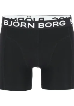 Bjorn Borg boxershorts Core (2-pack), heren boxers normale lengte, zwart en donkerblauw