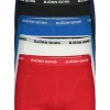 Bjorn Borg boxershorts Essential (5-pack), heren boxers normale lengte, zwart, rood, wit, blauw en kobalt blauw