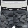Bjorn Borg boxershorts Essential (3-pack), heren boxers normale lengte, zwart Black beauty
