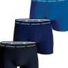 Bjorn Borg boxershorts Essential (3-pack), heren boxers normale lengte, drie tinten blauw