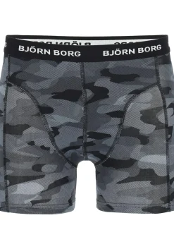 Bjorn Borg boxershorts Essential (3-pack), heren boxers normale lengte, zwart Black beauty
