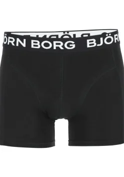 Bjorn Borg boxershorts Essential (5-pack), heren boxers normale lengte, zwart