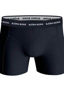 Bjorn Borg boxershorts Essential (3-pack), heren boxers normale lengte, drie tinten blauw