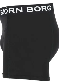 Bjorn Borg boxershorts Essential (3-pack), heren boxers normale lengte, zwart