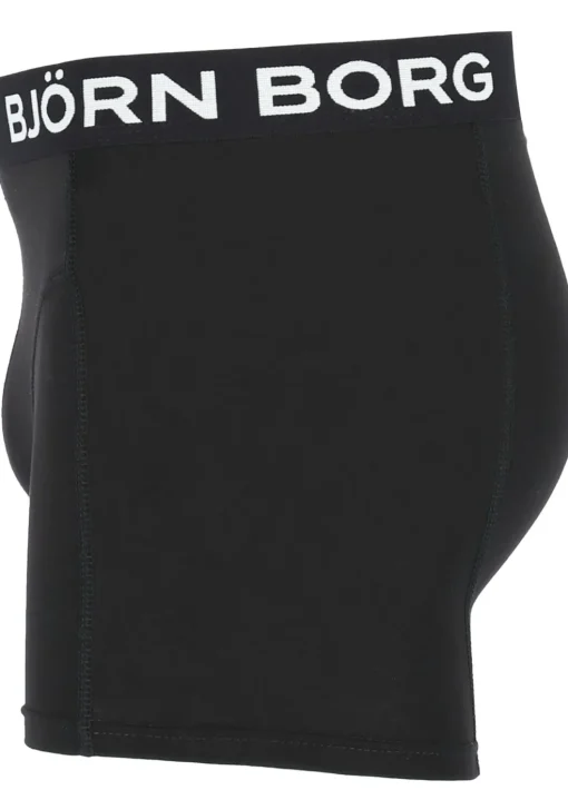 Bjorn Borg boxershorts Essential (5-pack), heren boxers normale lengte, zwart