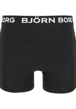 Bjorn Borg boxershorts Essential (5-pack), heren boxers normale lengte, zwart