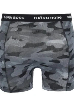 Bjorn Borg boxershorts Essential (3-pack), heren boxers normale lengte, zwart Black beauty