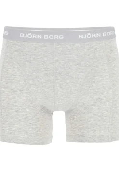 Bjorn Borg boxershorts Essential (3-pack), heren boxers normale lengte, zwart Black beauty