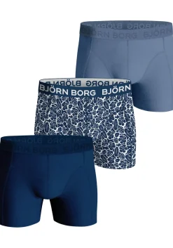 Bjorn Borg Cotton Stretch boxers, heren boxers normale lengte (3-pack), multicolor