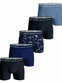 Bjorn Borg Cotton Stretch boxers, heren boxers normale lengte (5-pack), multicolor