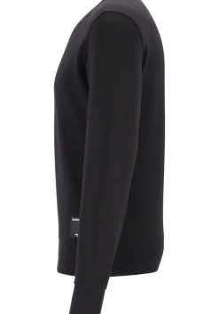 Bjorn Borg crew neck sweater, heren sweatshirt dik, zwart