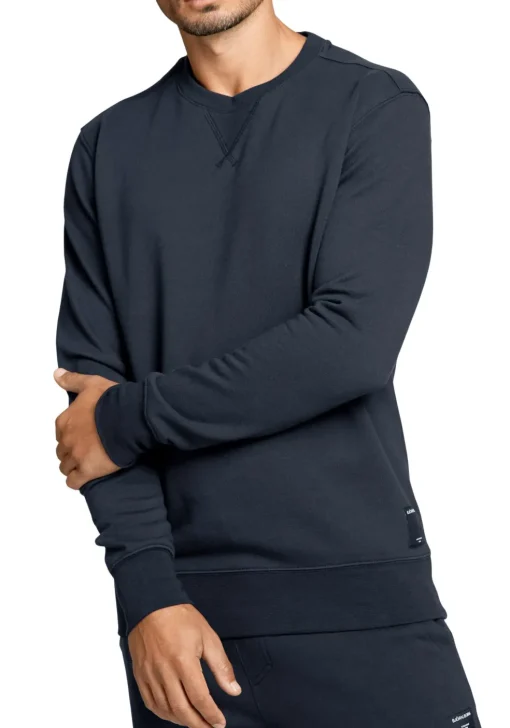 Bjorn Borg crew neck sweater, heren sweatshirt dik, blauw