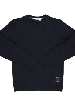 Bjorn Borg crew neck sweater, heren sweatshirt dik, blauw